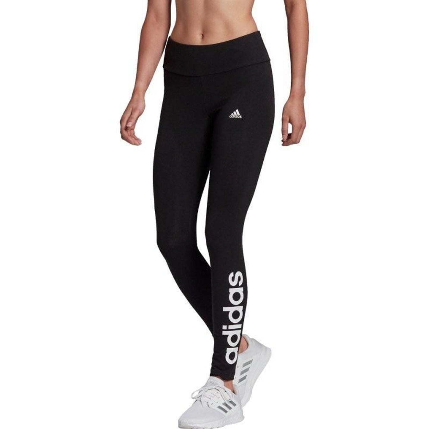 Adidas Womens High Rise 28" Active Full Length Leggings, X-small, Black