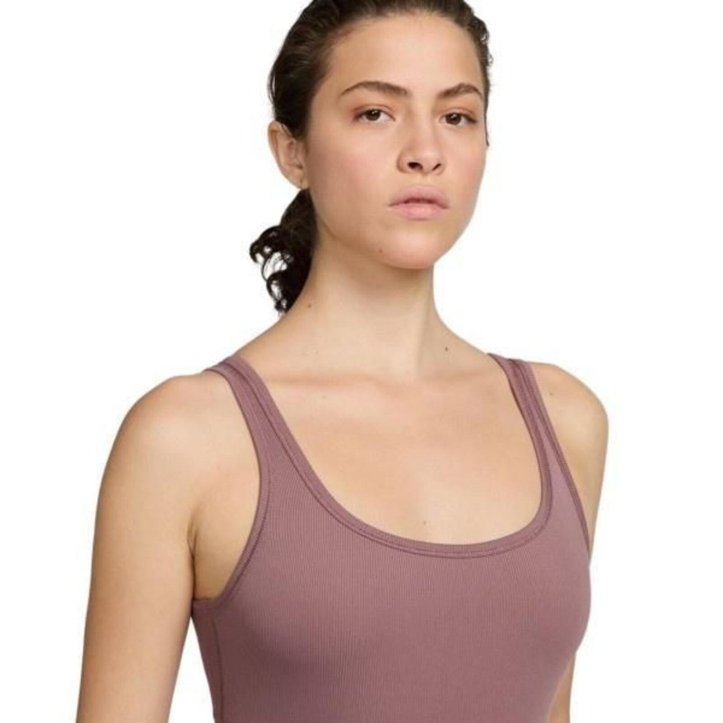 Nike One Women S Dri-FIT Dress Medium Regular Smokey Mauve)