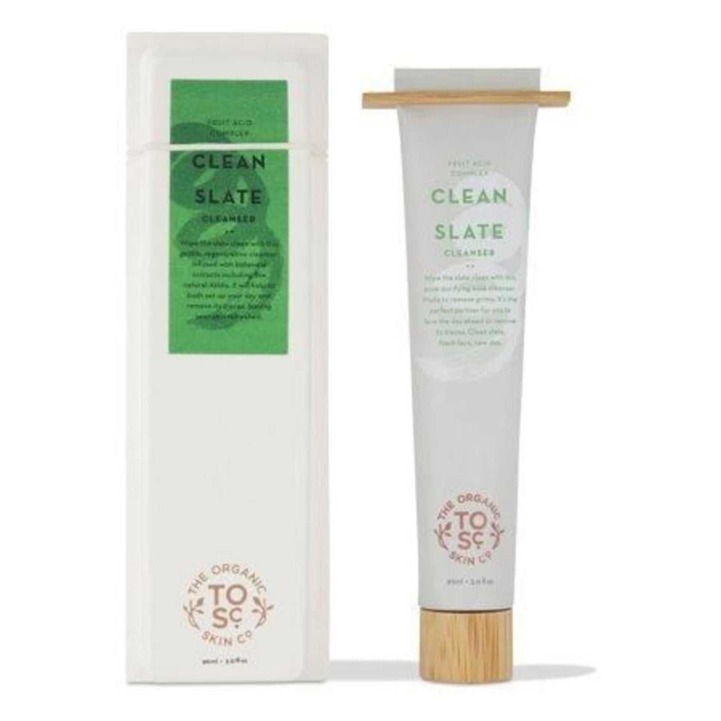 The Organic Skin Co., Clean Slate Cleanser, 3 Fl Oz (90 Ml)