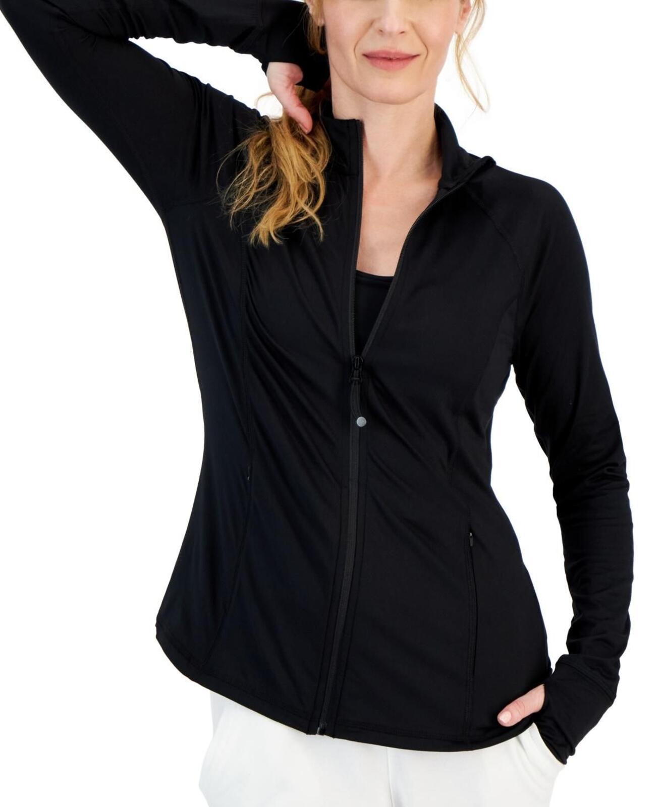 ID Ideology Women's Performance Full-Zip Jacket - Deep Black