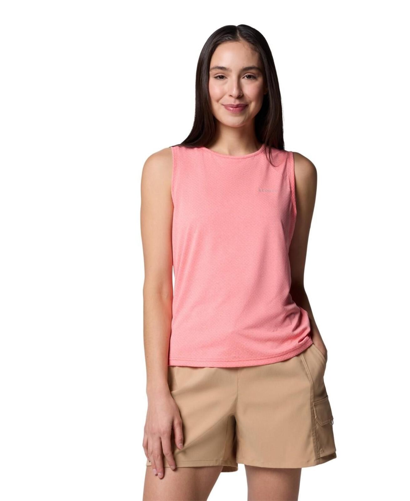 Columbia Women's Bogata Bay Sleeveless Tank Top - Alpenglow