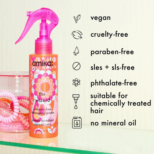 Amika The Wizard Detangling Primer - 5oz Full Size