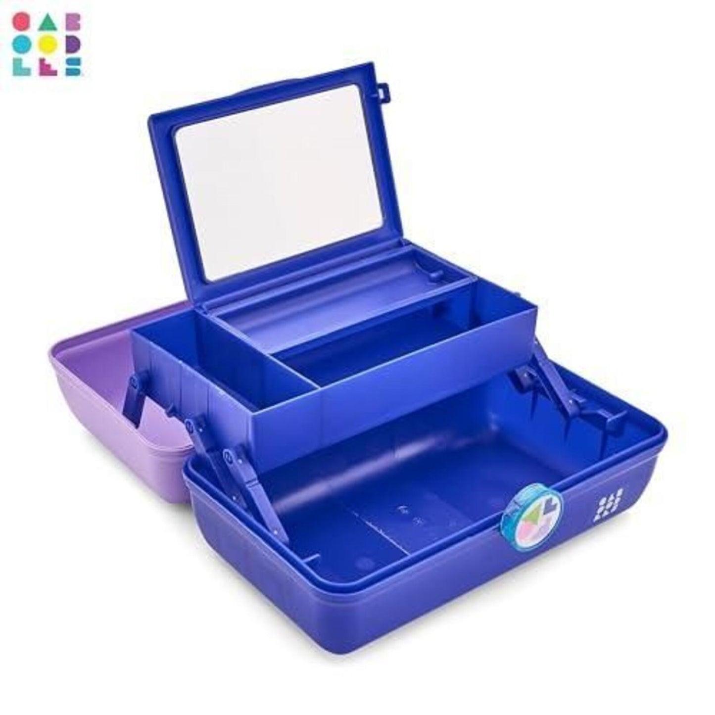 Caboodles on-the-Go Girl Storage - Lilac Over Cobalt Blue