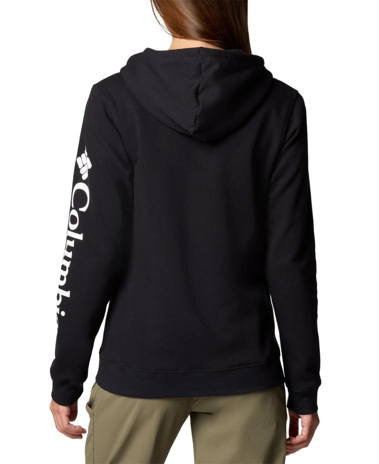 Columbia Women's Cape Lacey Graphic Full-Zip Hoodie - Black