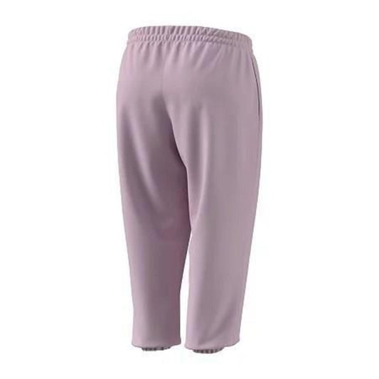 Adidas Plus Size Essentials Full-Length Drawstring Joggers - Clpink/whi