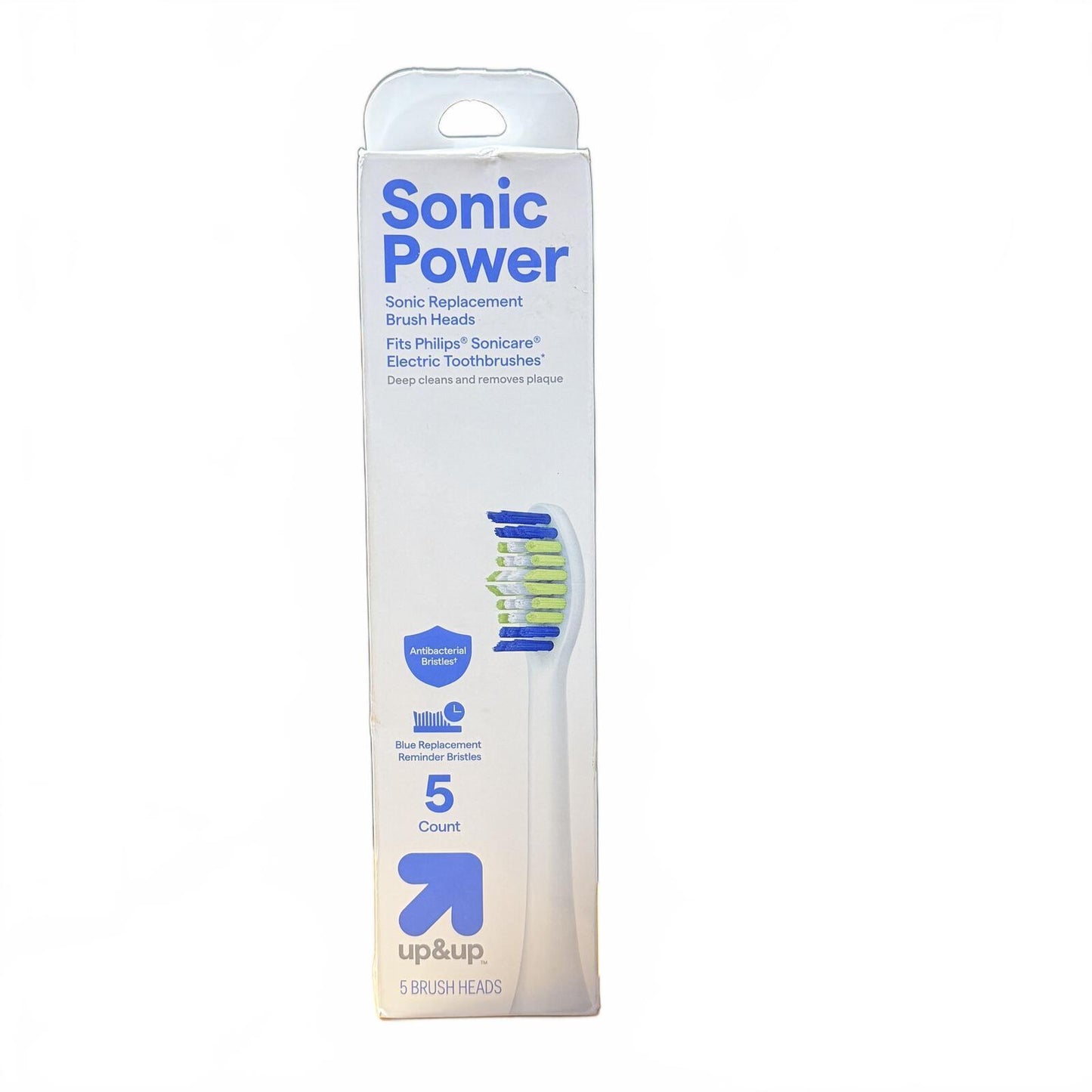 Sonic Toothbrush Replacement Brush Heads - 10x, 2 Packs of 5 - Fits Philip Sonicare Base