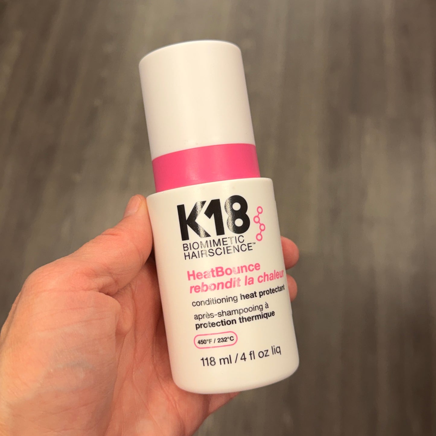 K18 HeatBounce Conditioning Heat Protectant 4oz NEW