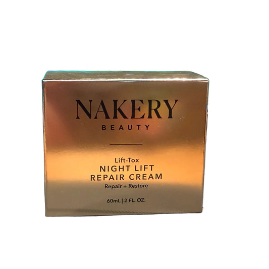 Nakery Beauty LIFT-TOX Night Lift Repair Restore Cream 2.0 Oz -NEW