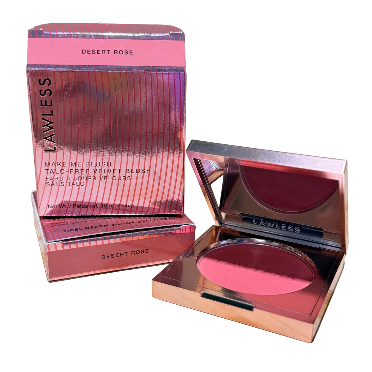 Lawless Beauty Make Me Blush Velvet Blush - Desert Rose