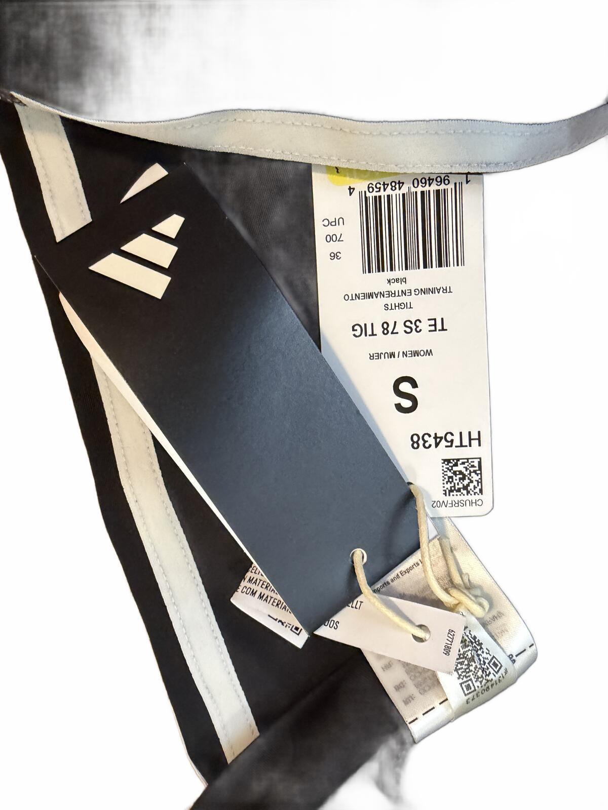 Adidas 3-Stripes Leggings, Black - S