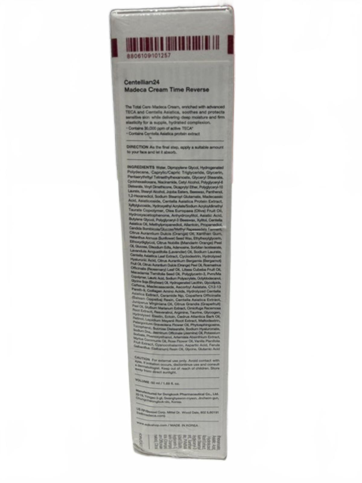 Centellian 24 Madeca Cream Time Reverse, 1.69 fl oz