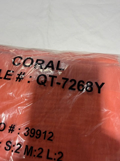 Zenana Sleeveless Side Tie Top, Coral QT-7268Y