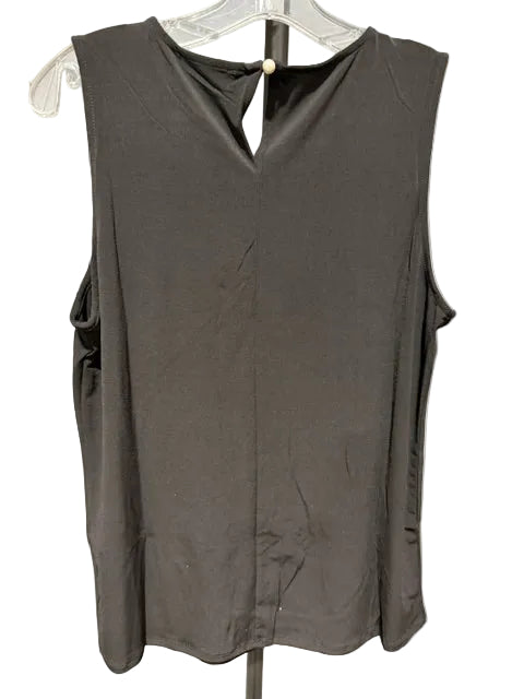 Zenana Plus Hi-Low Tank Top, Black #IT-2310