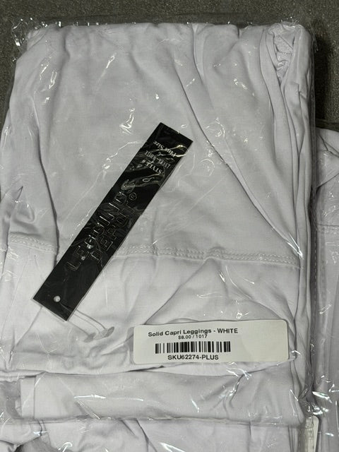 Leggings Depot - Petite Size - White