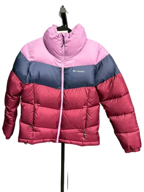 Columbia Women Puffect Color Blocked Jacket Marionberry/Gumdrop