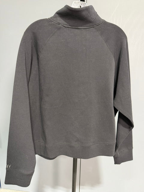 Dkny Women's Brooklyn Scuba Quarter-Zip Sweatshirt - Black