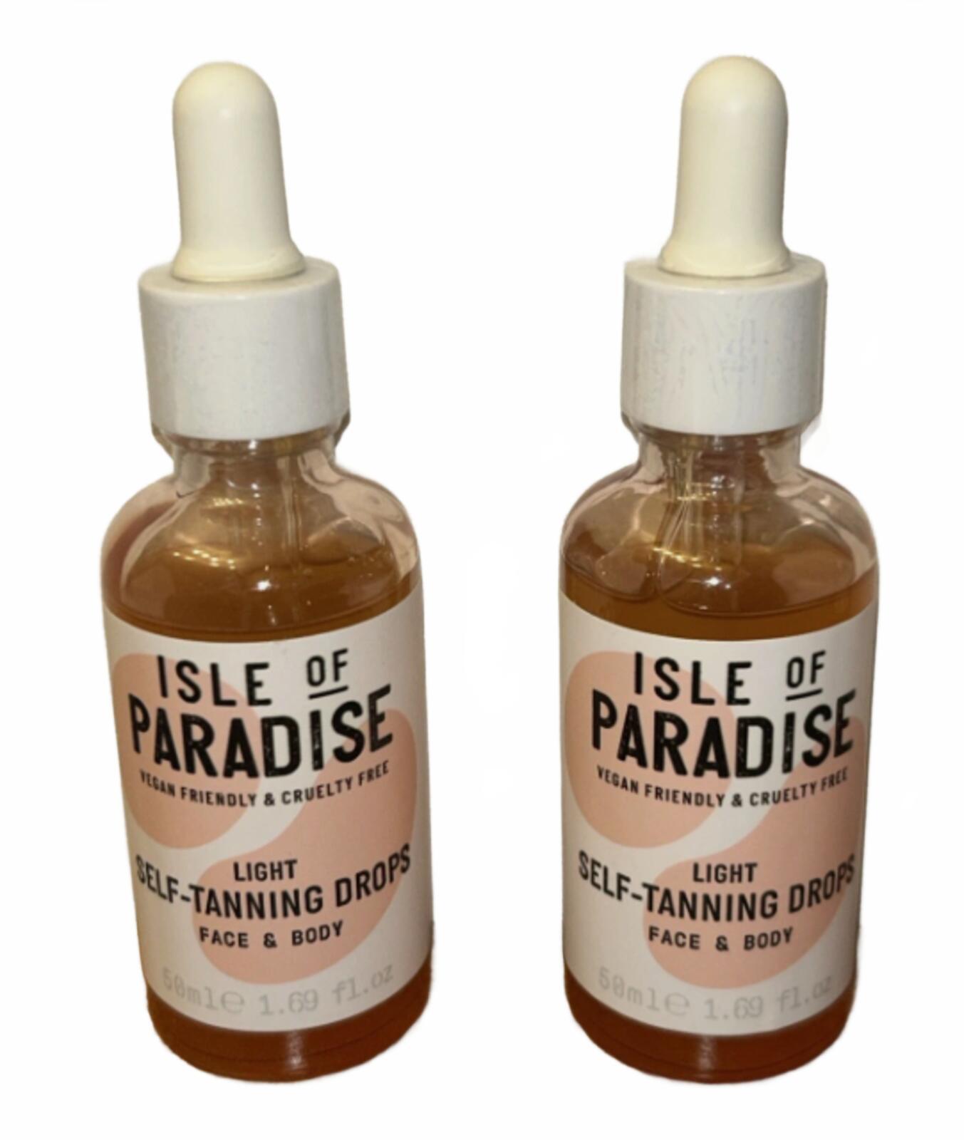 Set of 2 - Isle of Paradise Tanning Drops - Light