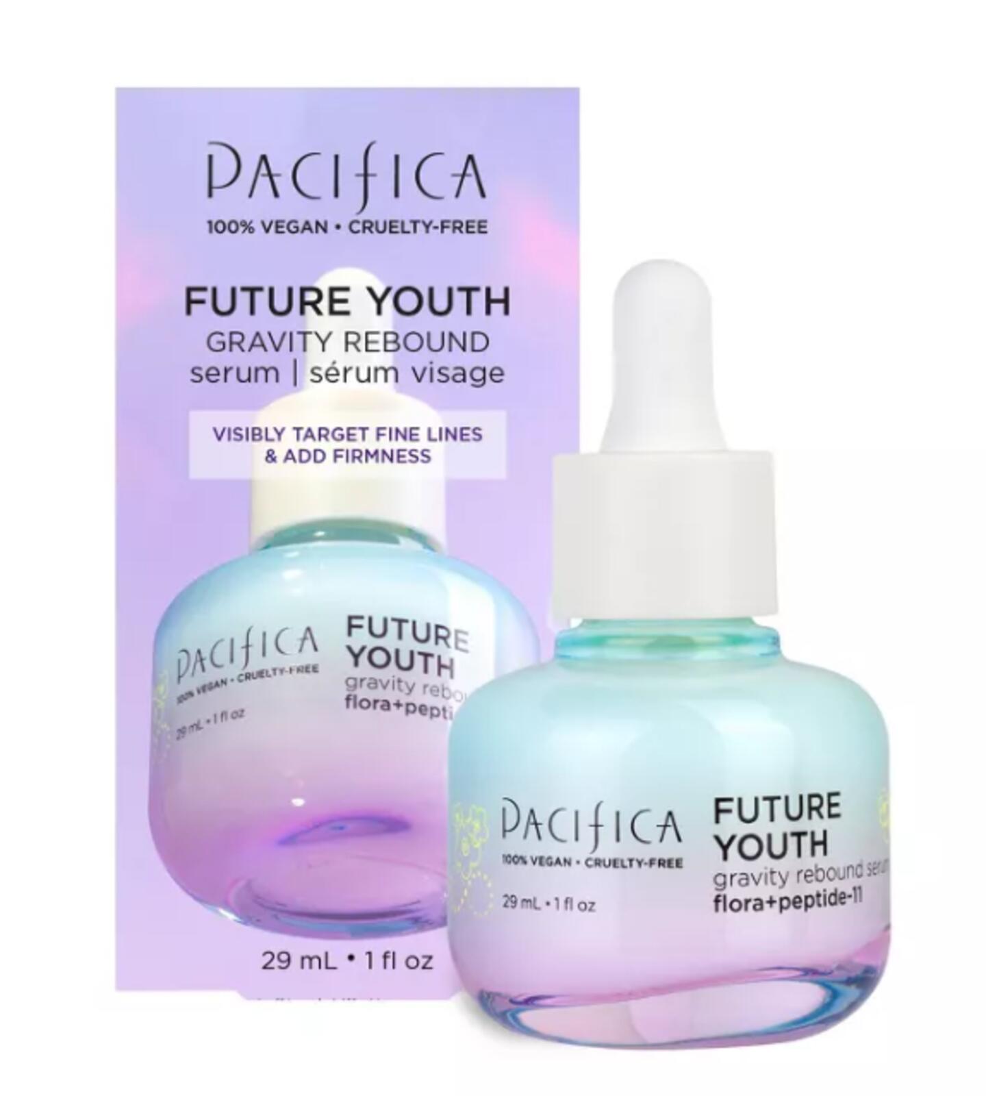 Pacifica Future Youth Face Serum - 1 fl oz: Hydrating, Paraben-Free, Sulfate-Free, Vegan