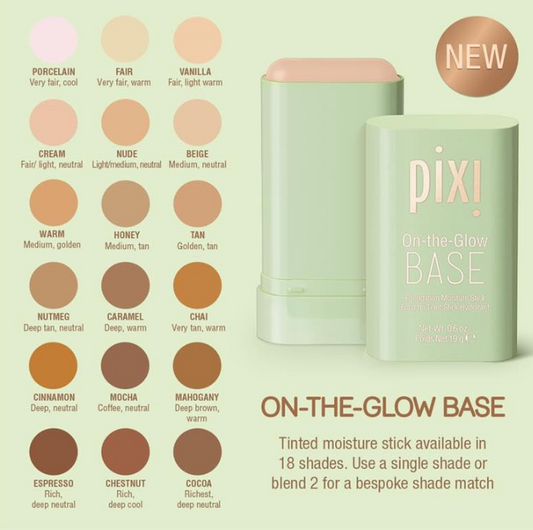 Pixi Beauty On-the-Glow Base Tinted Foundation Stick - Beige - 0.6oz