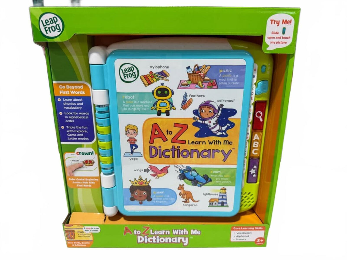 Leap Frog A to Z Learn with Me Dictionary - Age 2 & older