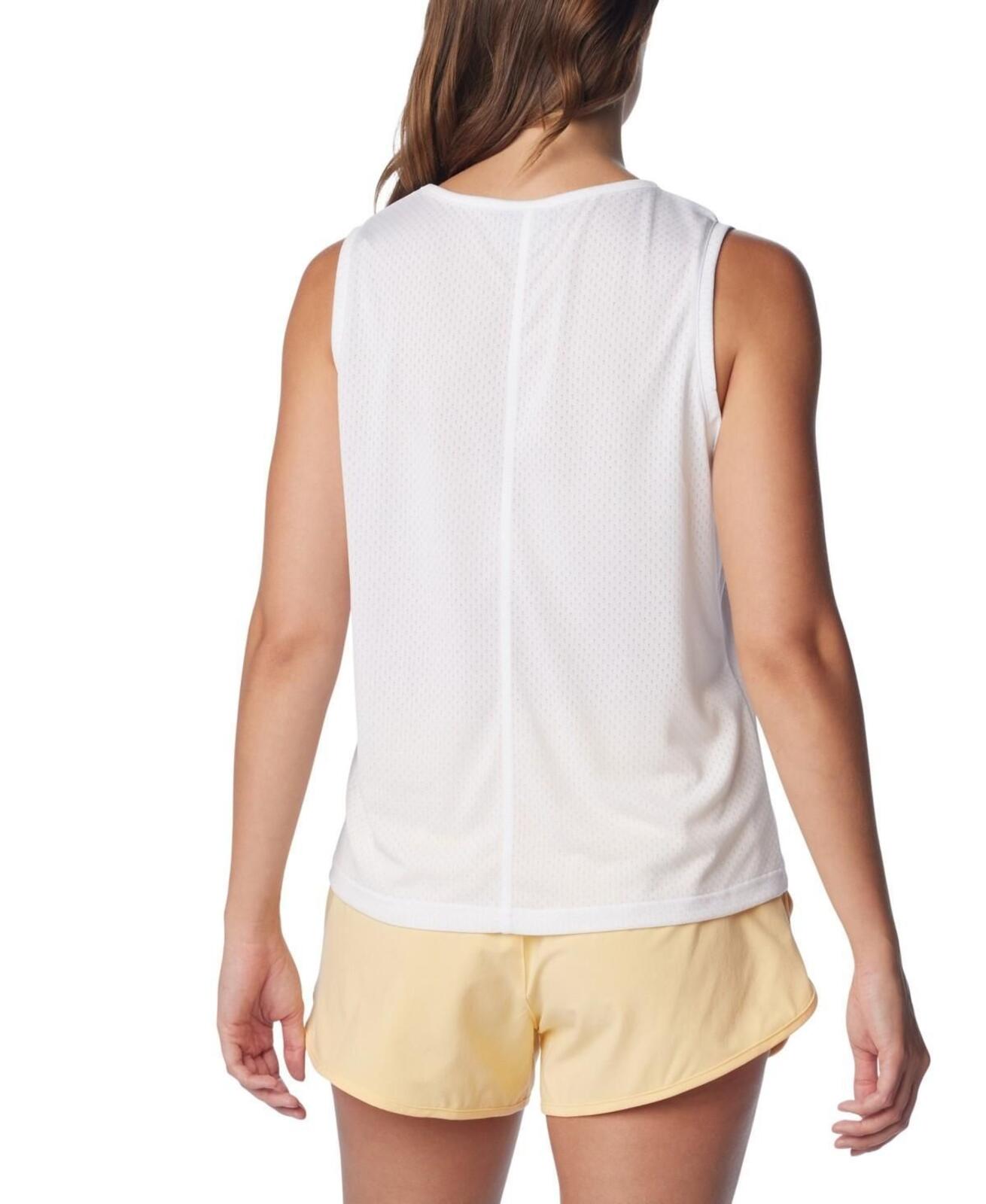 Columbia Women's Bogata Bay Sleeveless Tank Top - White