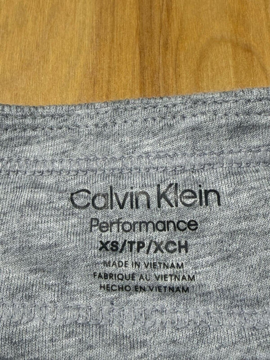 Calvin Klein Performance French Terry Shorts, Heather Grey XS - NWOT