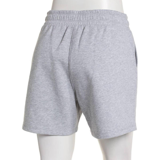 Calvin Klein Women's Smocked Waistband MIDI Shorts - Pearl Grey Heather