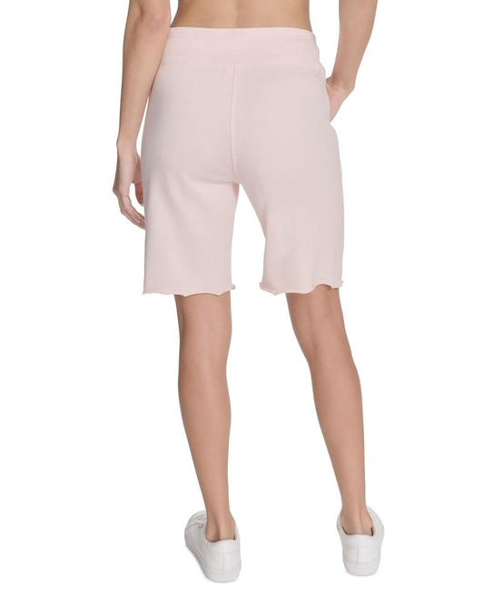 Calvin Klein Women's Performance Drawstring Shorts - Cloud Pink