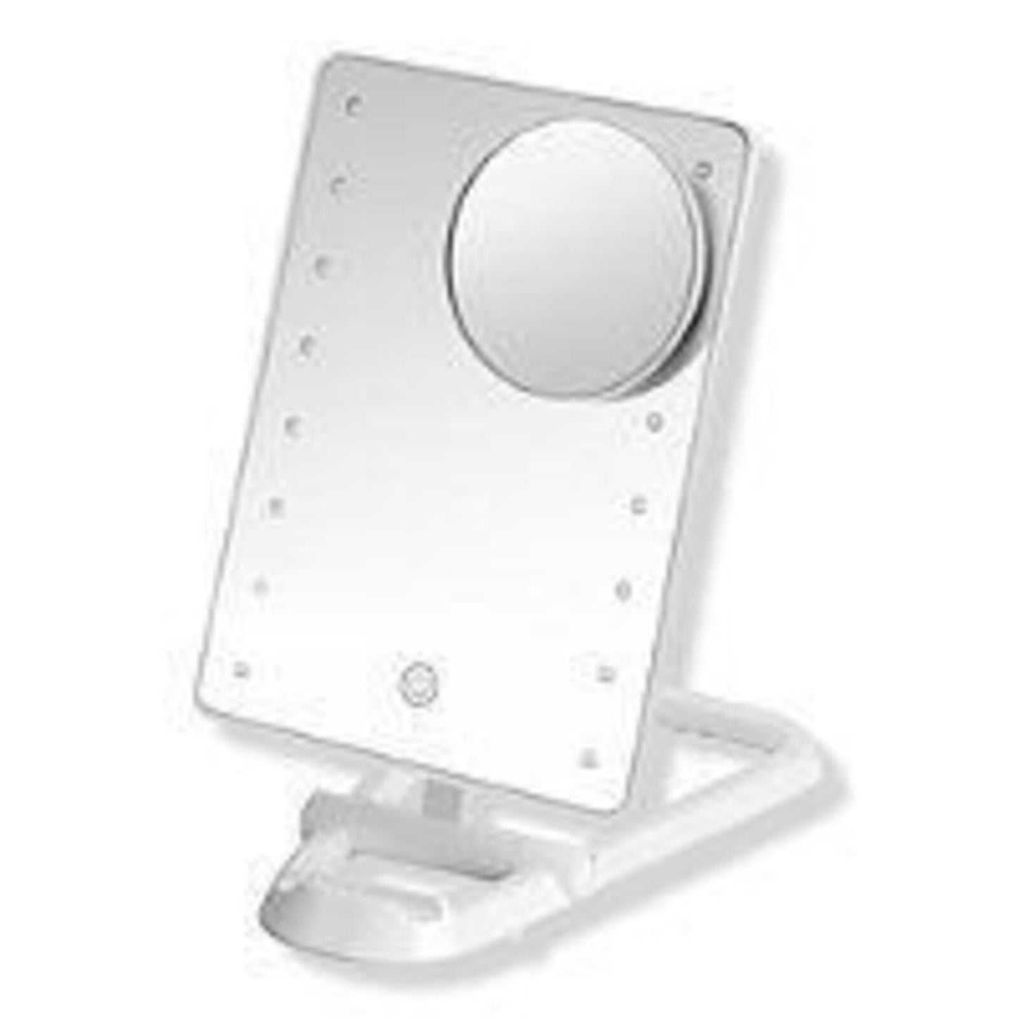 Conair® Battery-Operated LED Mirror With Adjustable Tilt Hinge