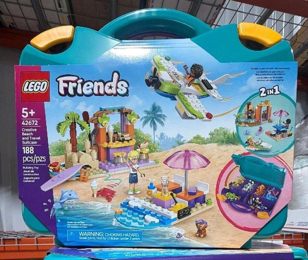LEGO Friends Creative Beach and Travel Suitcase - #42672