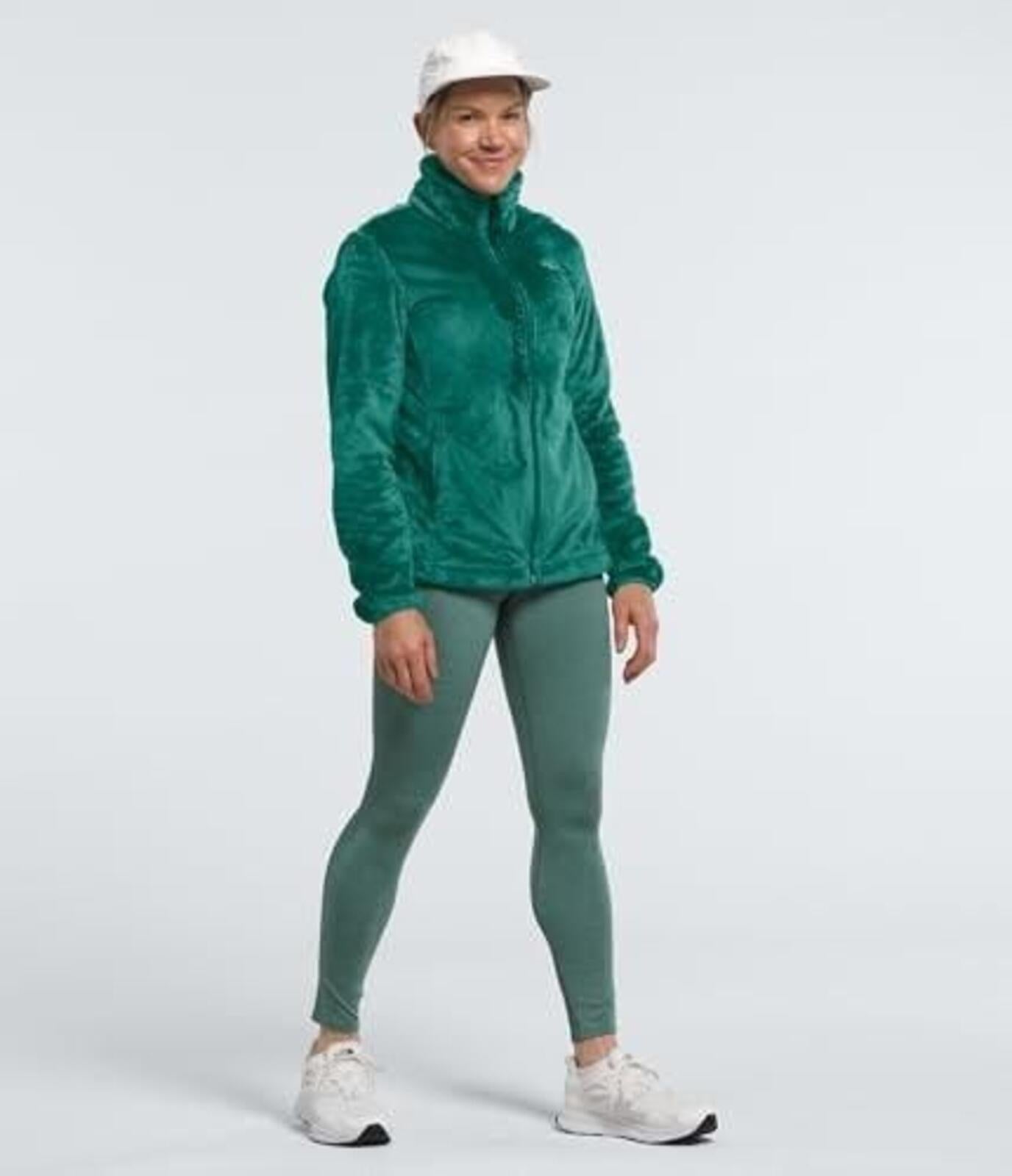 The North Face Women's Osito Fleece Jacket - Evergreen XS