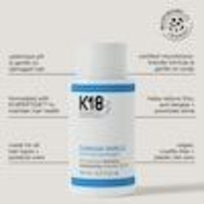 K18 Damage Shield pH Protective Shampoo - 8.5oz Full Size