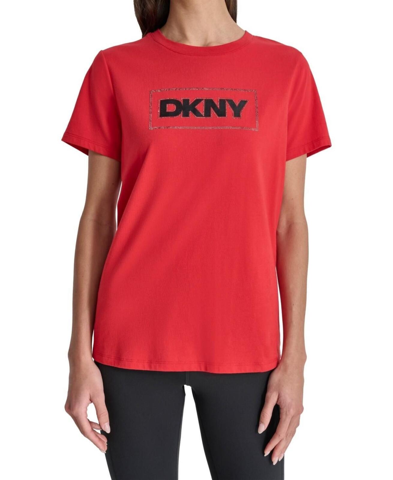 Dkny Sport Women's Graphic T-Shirt - Red Light