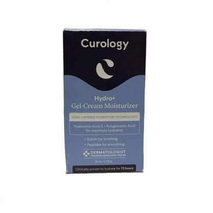Curology Hydro+ Gel Cream Moisturizer, Lightweight Face Lotion 1.7 fl oz