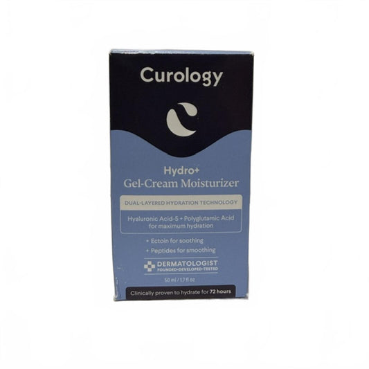 Curology Hydro+ Gel Cream Moisturizer, Lightweight Face Lotion 1.7 fl oz