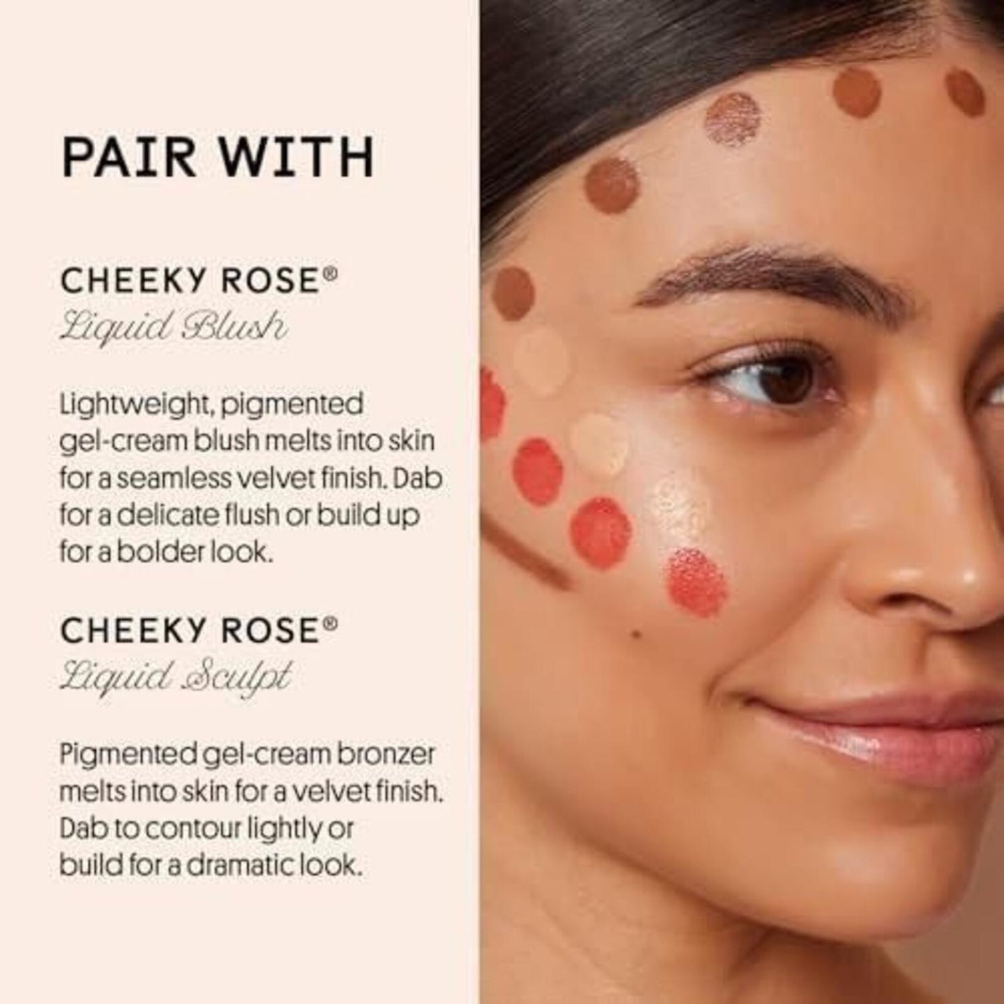 Winky Lux Cheeky Rose Liquid Highlighter - Moonlight - 0.21 Fl Oz