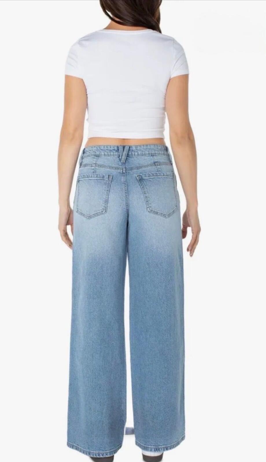 Celebrity Pink Wide-leg Jeans