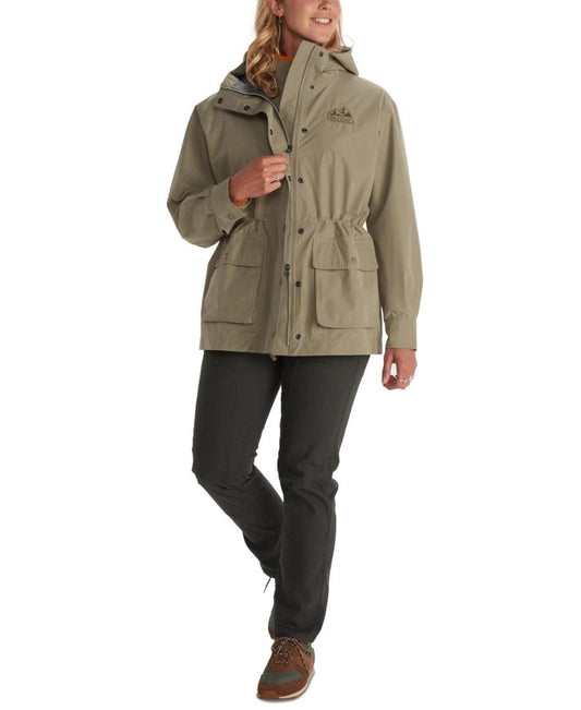 Marmot Women's '78 All Weather Hooded Waterproof Parka - Vetiver