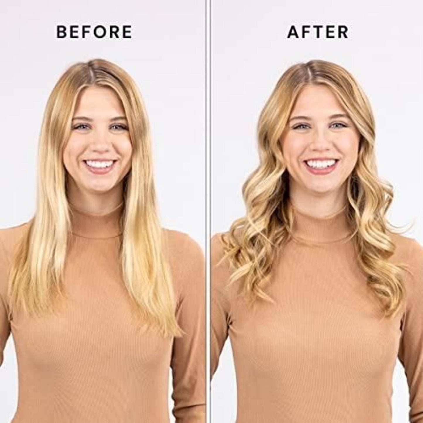 L'ange Hair Le Duo Airflow Styler: Hair Styling, Straightening, Curling, All Hair Types, 5 Heat Settings, Plastic