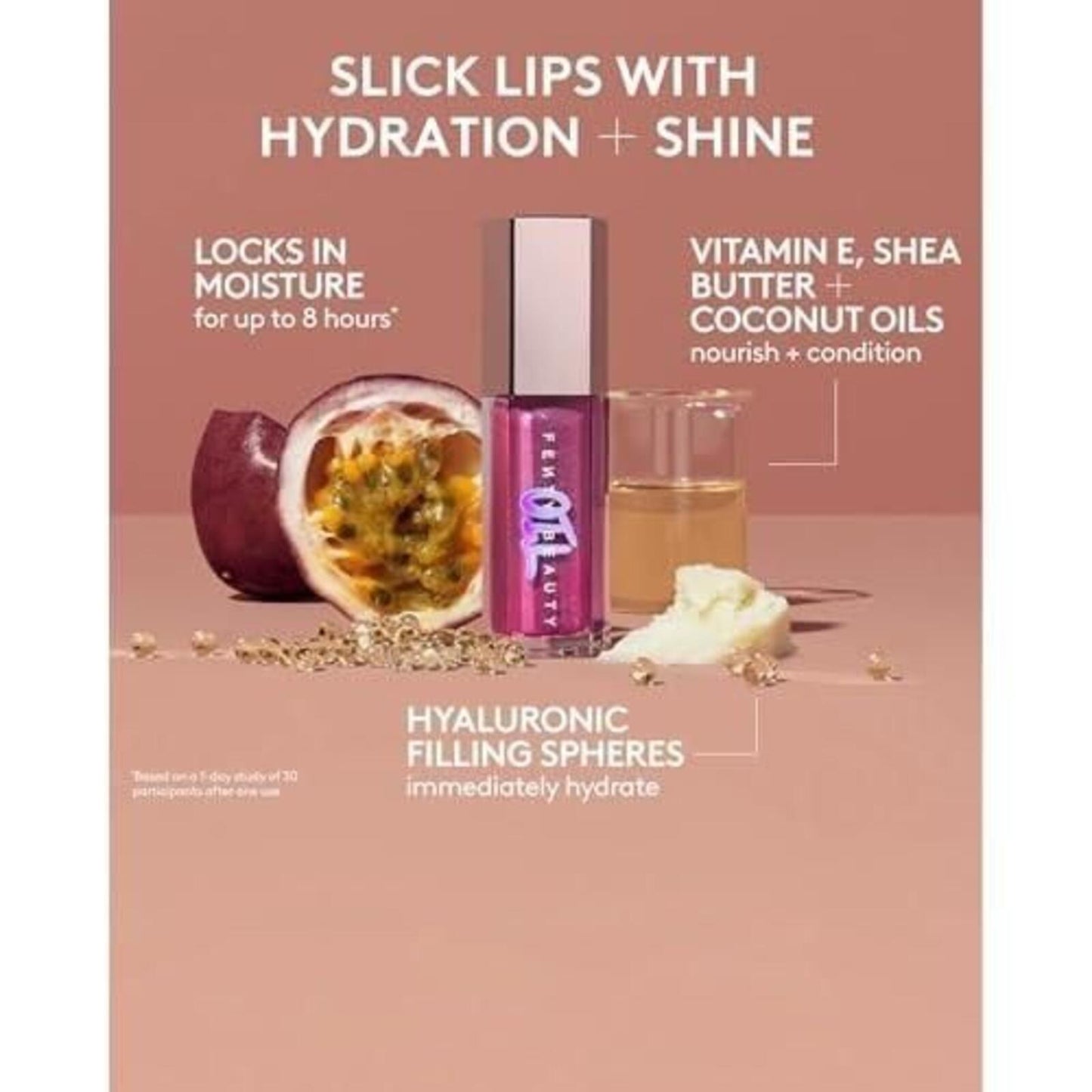 Fenty Beauty by Rihanna Gloss Bomb Oil Luminizing Lip Oil 'N Gloss Fro$Ted Bunz 0.3 Oz/9 ML