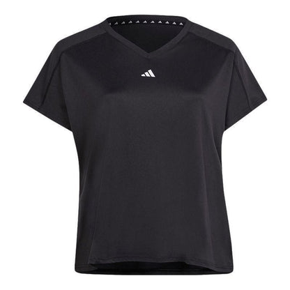 Adidas AEROREADY Workout Essentials V-Neck T-Shirt - XL - Black