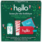 Hello Fluoride-Free Toothpaste and Aluminum Free Deodorant Travel Toiletry Bag Kit - 5pc