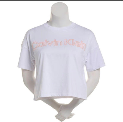 Calvin Klein Performance Puff Outline Logo Tee