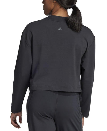 Adidas Women's Yoga Cover-up Top - Black