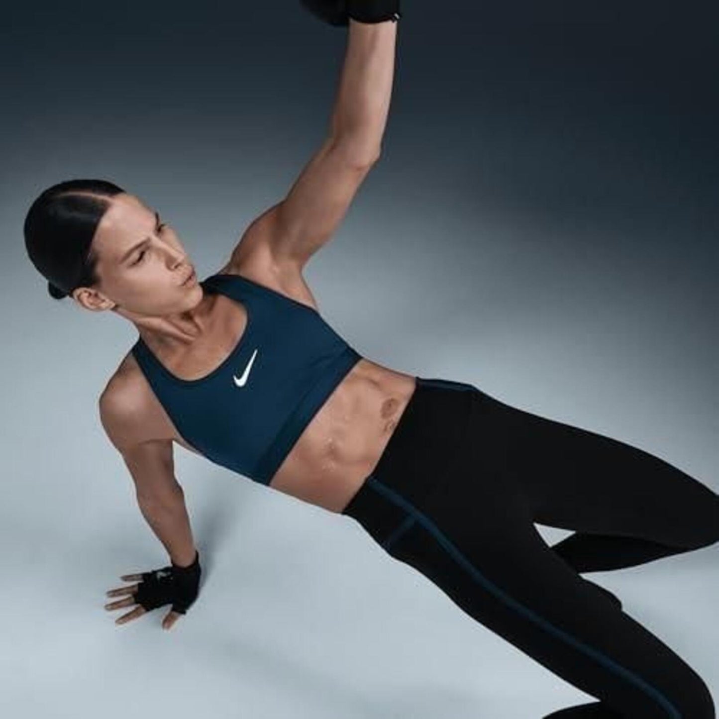 Nike One Leggings XSmall Black/Armory Navy/Black
