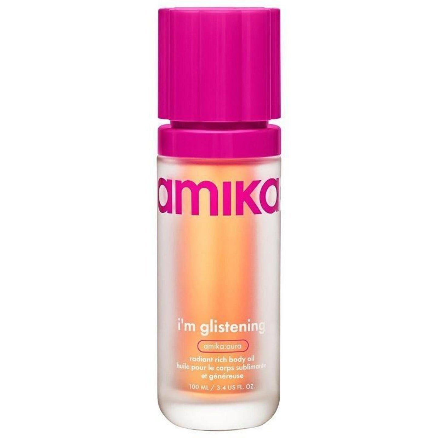 Amika I'm Glistening Radiant Rich Body Oil 3.4 Oz