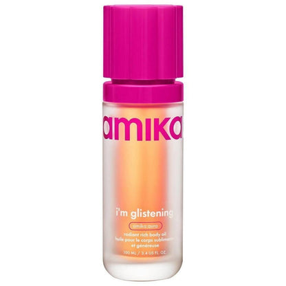Amika I'm Glistening Radiant Rich Body Oil 3.4 Oz