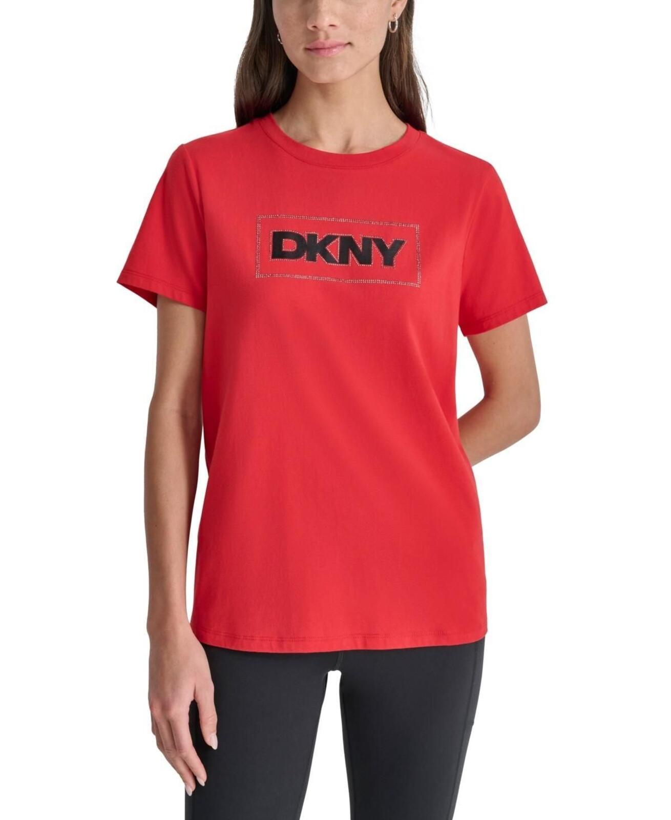 Dkny Sport Women's Graphic T-Shirt - Red Light