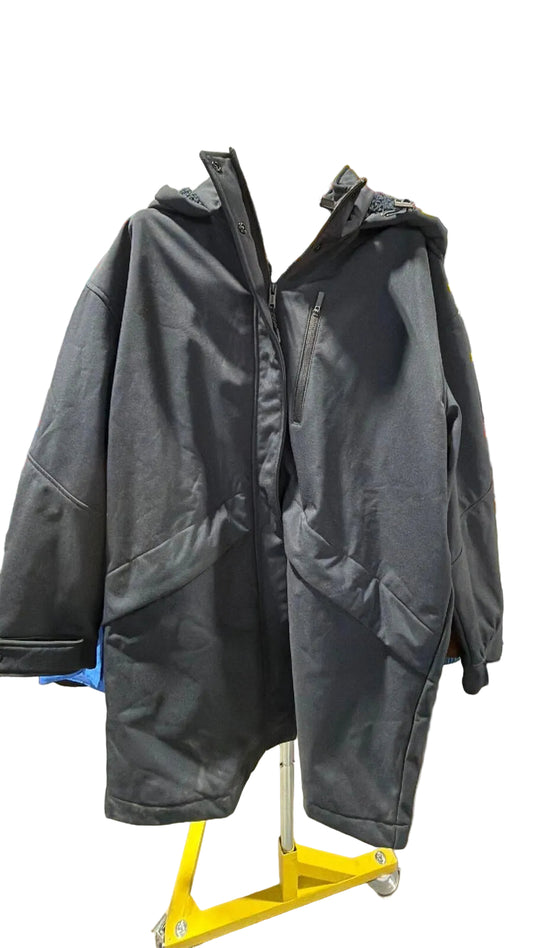 Bass Outdoor Women's Stadium Parka - Deep Depths Grey - L