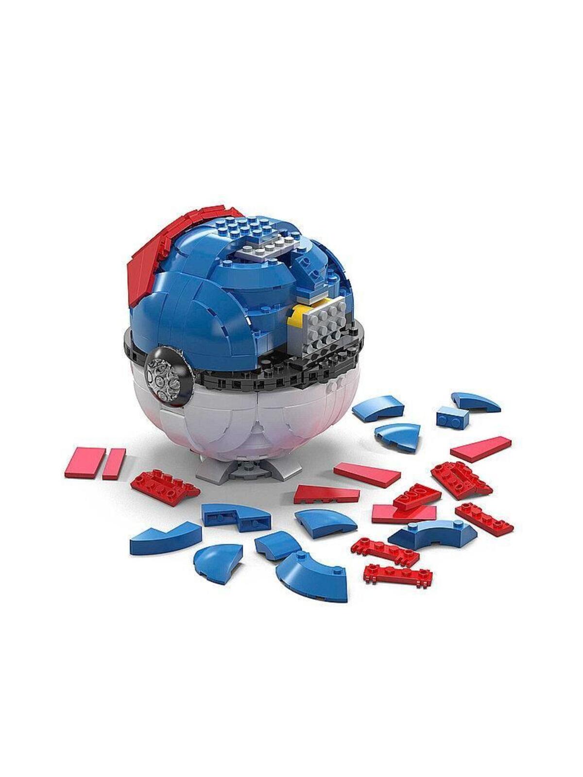 MEGA Pokemon Buildable Jumbo Great Ball with Lights
